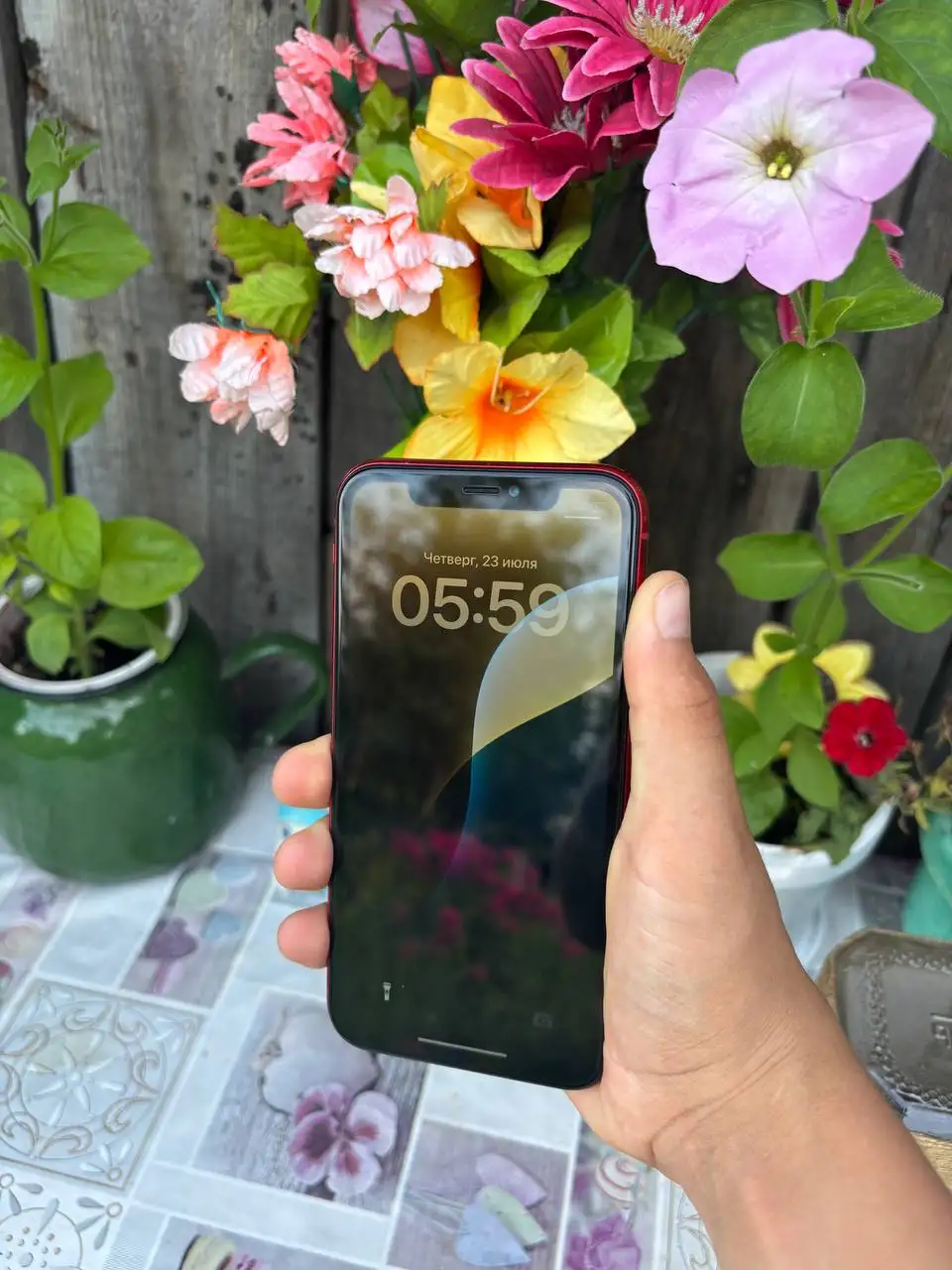 iPhone XR 64gb Red с чехлом и проводом - Смартфоны (Электроника) в Пермь