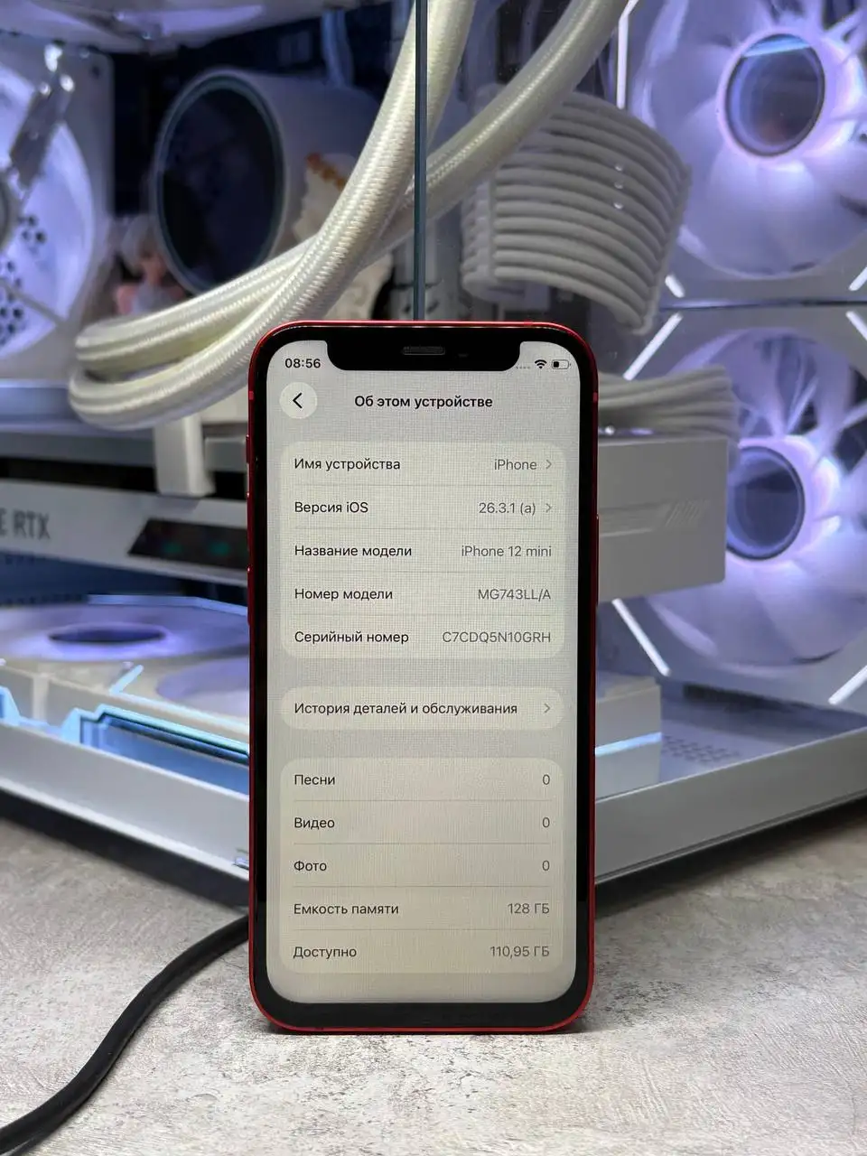 iPhone 12 mini 128GB, Red - Мобильные телефоны (Электроника) в Пермь