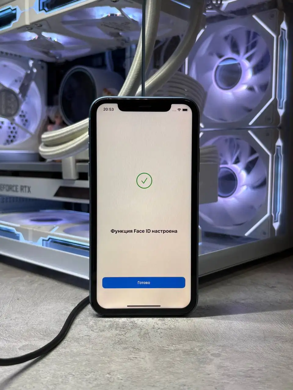 iPhone XR 64GB, синий, в отличном состоянии - Смартфоны и телефоны (Электроника) в Пермь