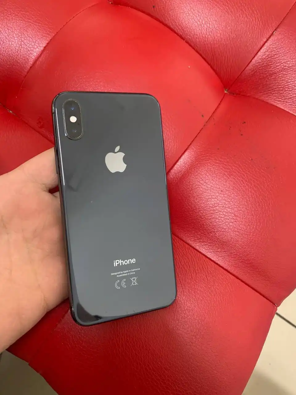 Продам iPhone X 64гб с полосой на экране - Смартфоны (Электроника) в Пермь