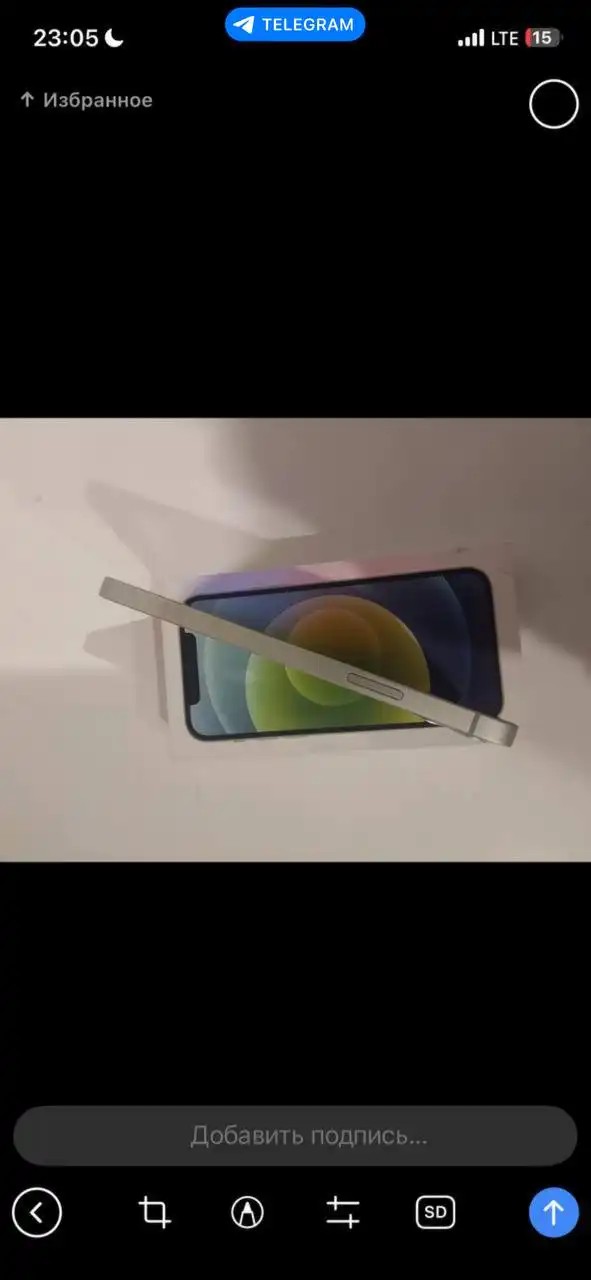 Айфон 12 128gb с трещиной, АКБ 95% - Смартфоны (Электроника) в Пермь