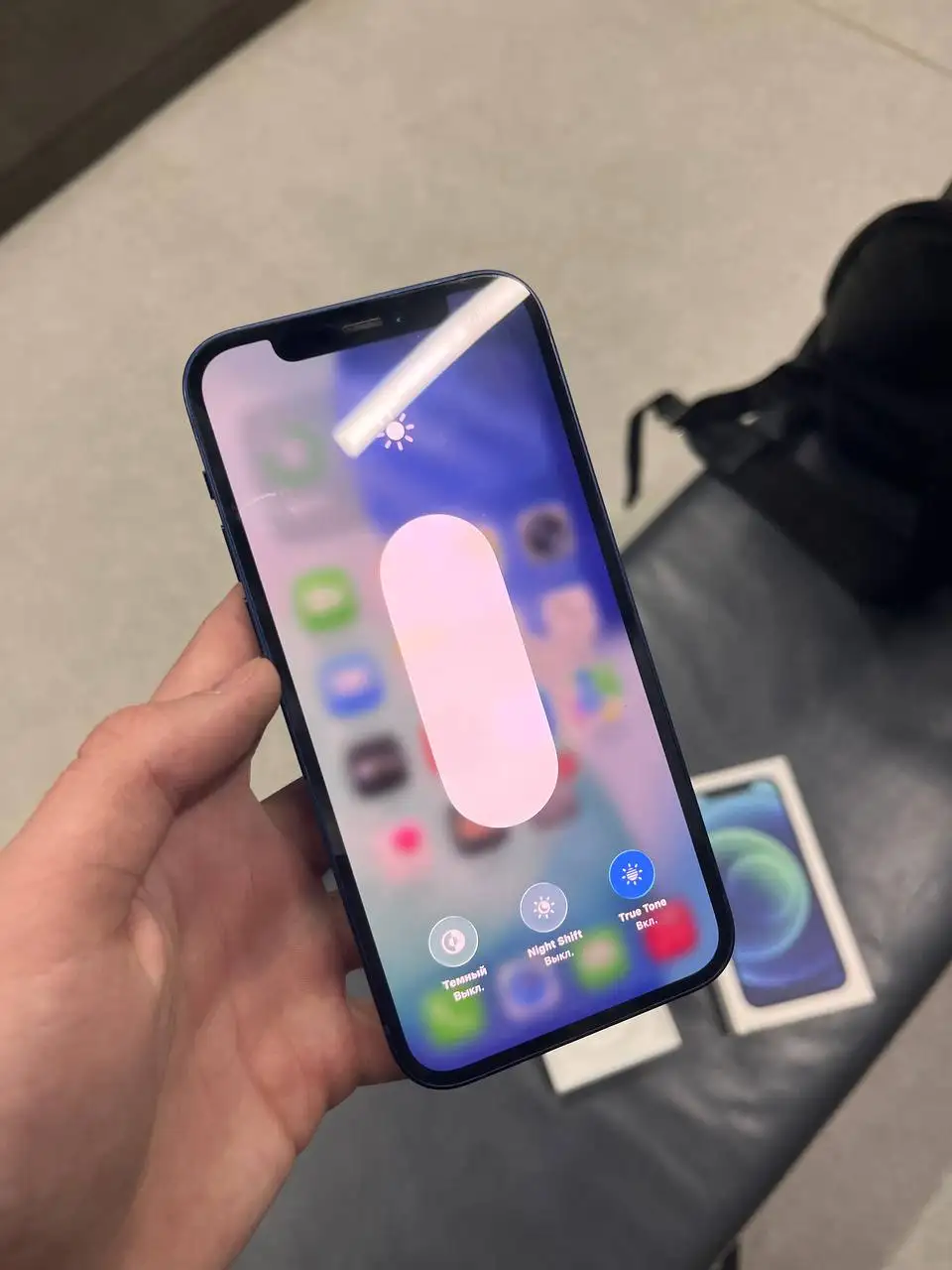 iPhone 12 blue с AirPods 2 в подарок - Смартфоны (Электроника) в Пермь