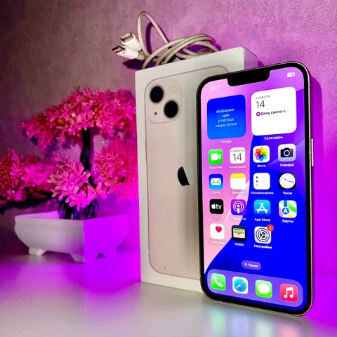 iPhone 13, 128GB, розовый - Мониторы в Пермь