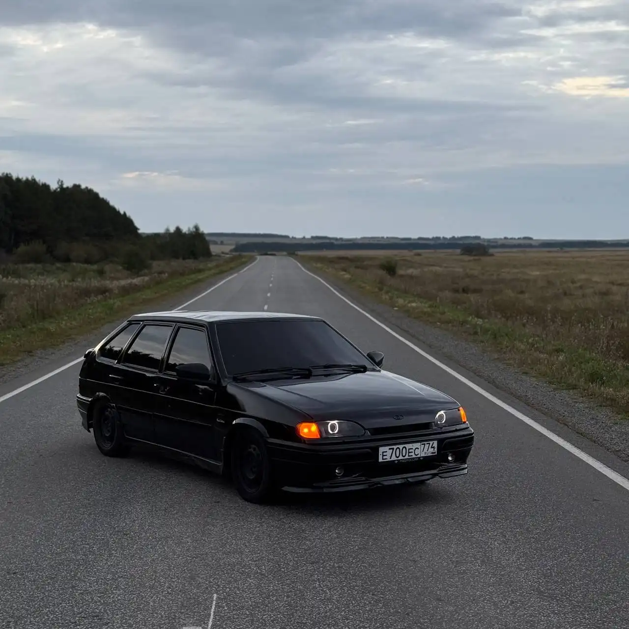 ВАЗ 2114 с аудиосистемой и тюнингом