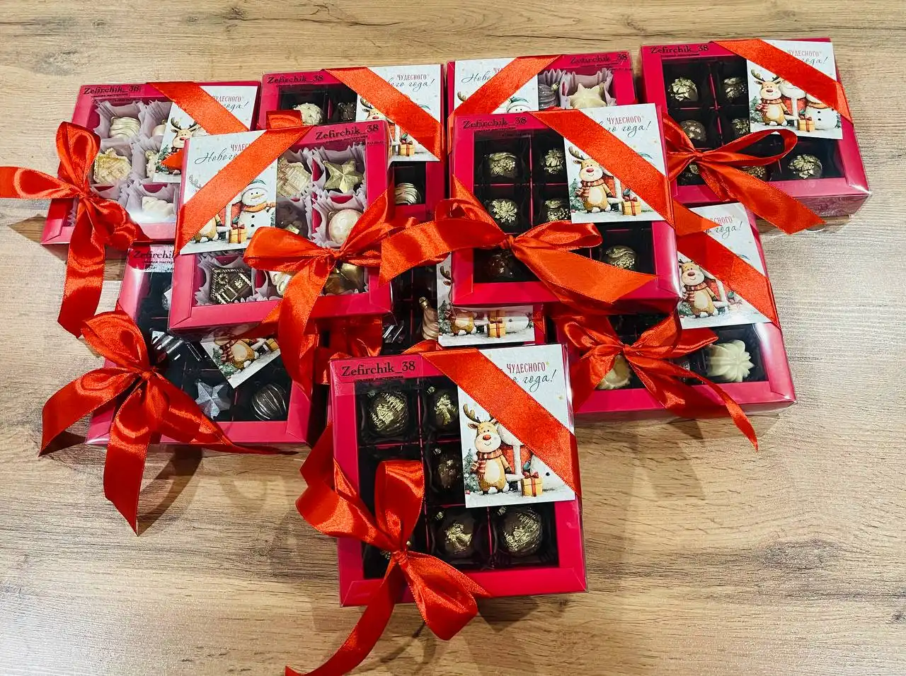 Новогодние наборы сладостей