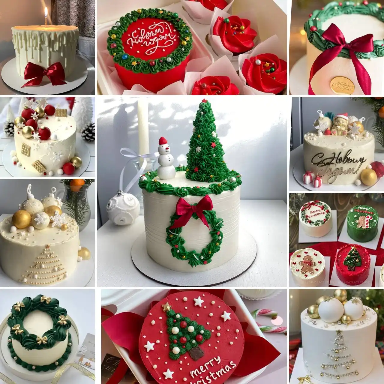 Торт и десерты к Новому году