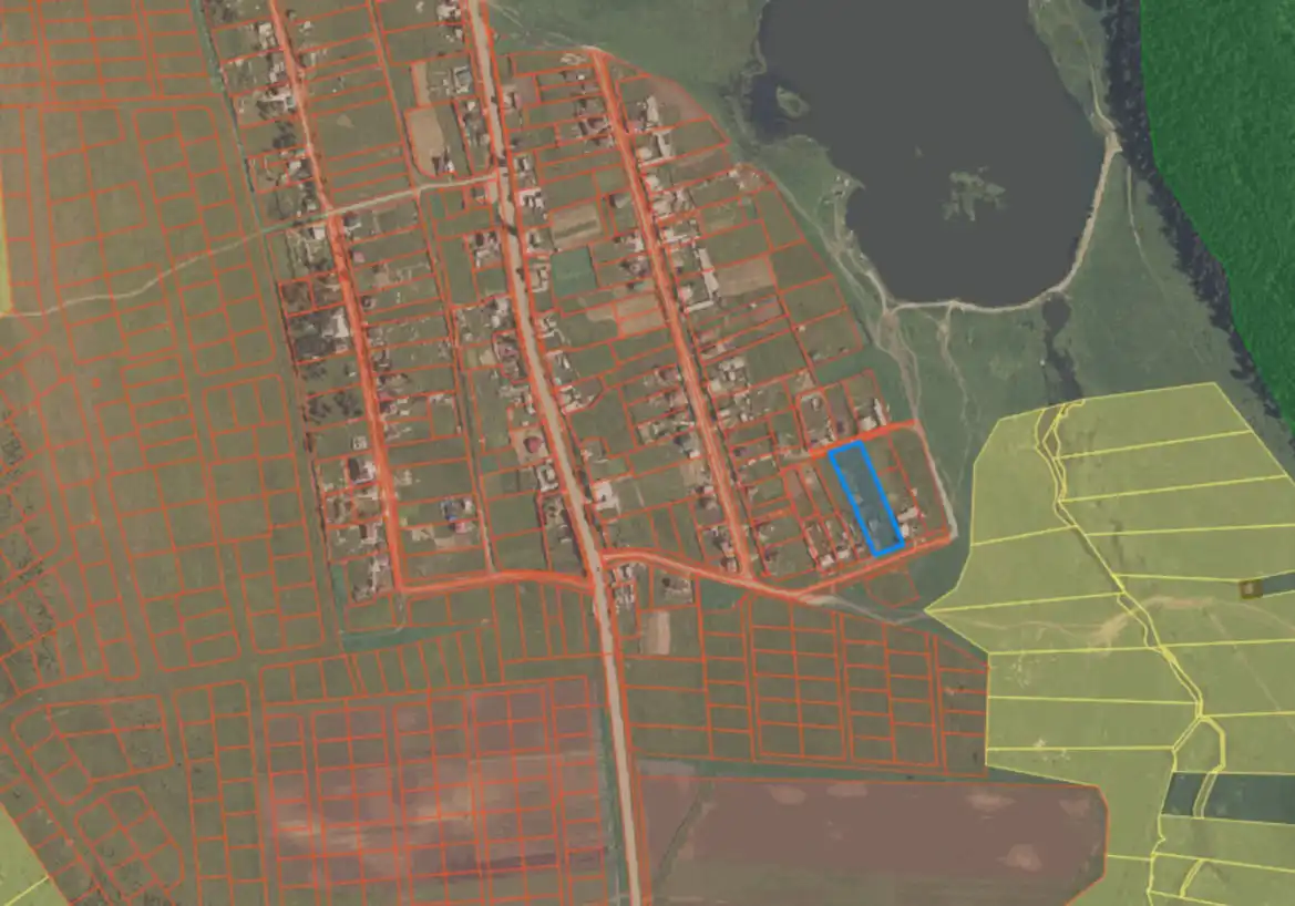 Участок 34,5 сот. ИЖС у озера в деревне Лыловщина