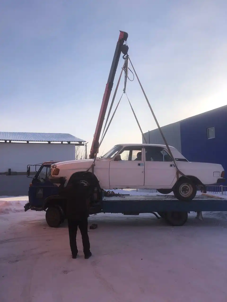 Услуги манипулятора зимой - Строительные услуги (Услуги) в Иркутск