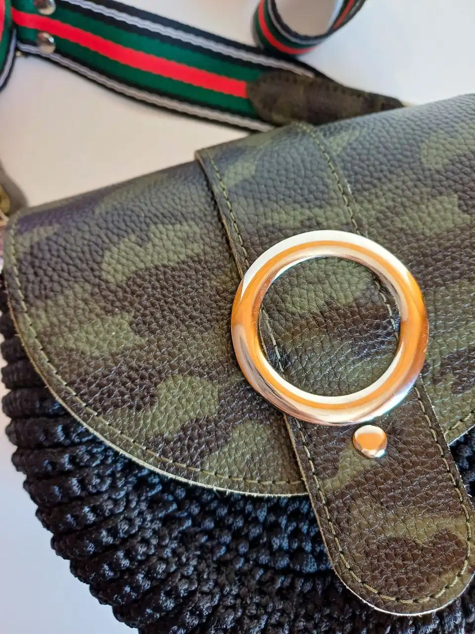 Сумка Орео Хаки из натуральной кожи - Сумки (Барахолка) в Иркутск