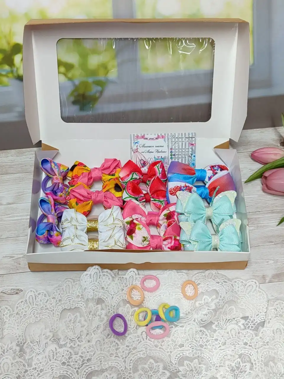 Набор бантиков 'Подарок' - Барахолка в Иркутск