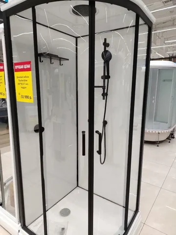 Душевая кабина Тритон Прайм Блэк в Вегос-М - Посуда и кухонные принадлежности в Ангарск