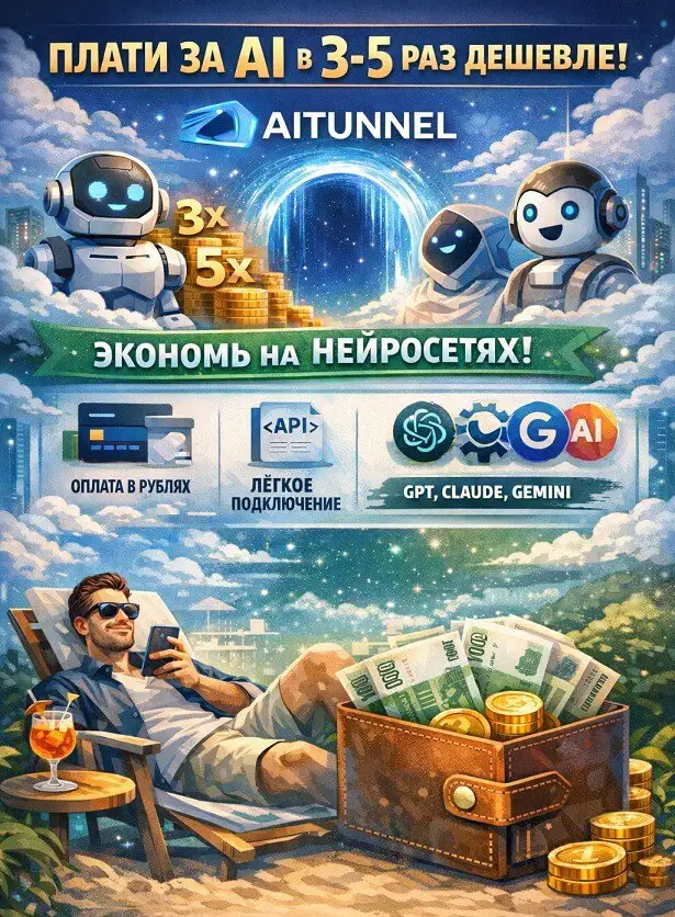 AITUNNEL - Российский шлюз для API нейросетей - IT-услуги (Услуги) в Иркутск