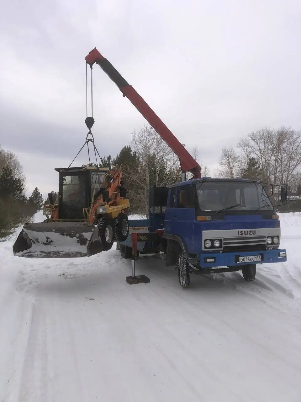 Услуги кран-борта, эвакуатора, автовышки в зимний период - Транспортные услуги (Услуги) в Иркутск
