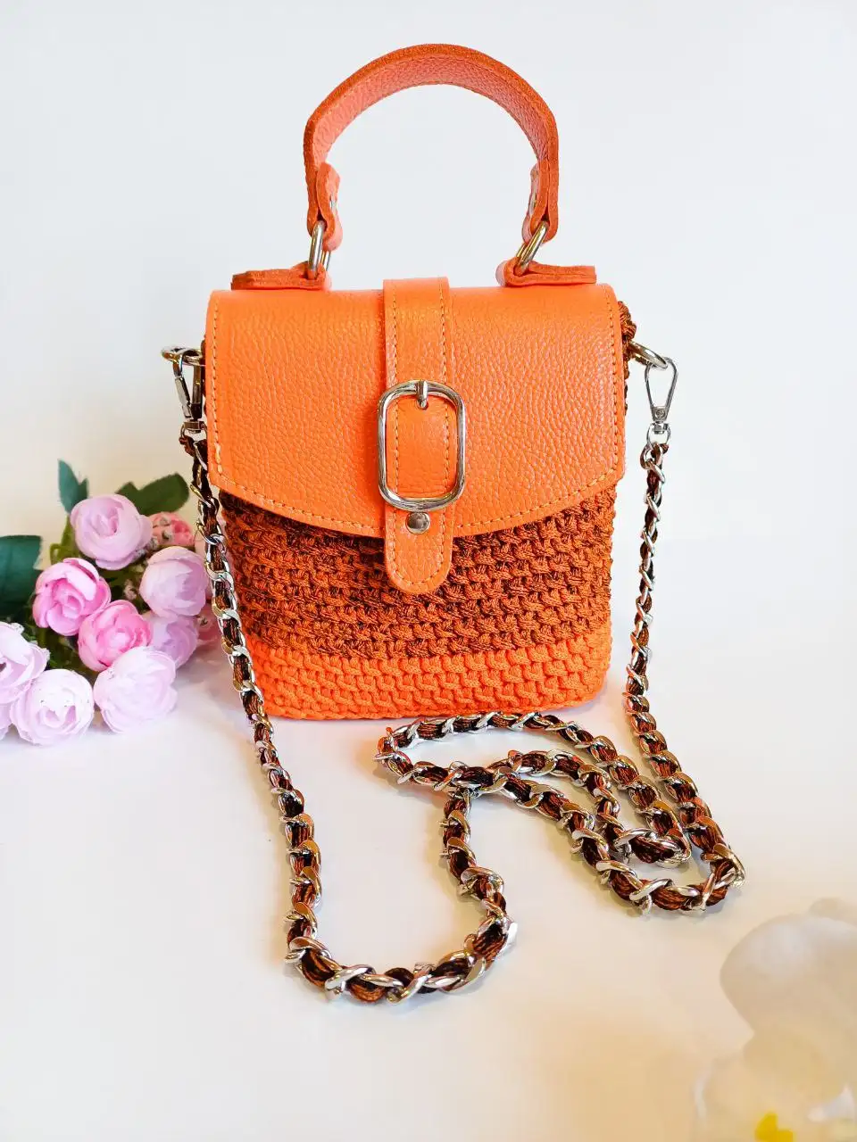 Мини сумочка Биг из натуральной кожи - Аксессуары (Одежда) в Иркутск