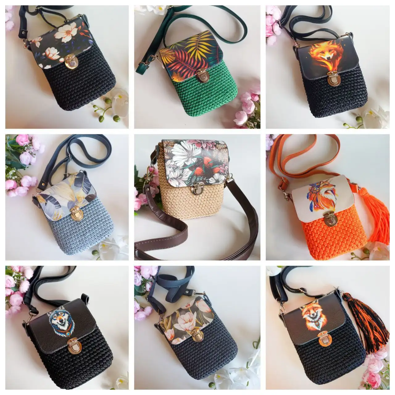 Мини сумочки для детей и взрослых из полиэфирного шнура - Сумки (Барахолка) в Иркутск