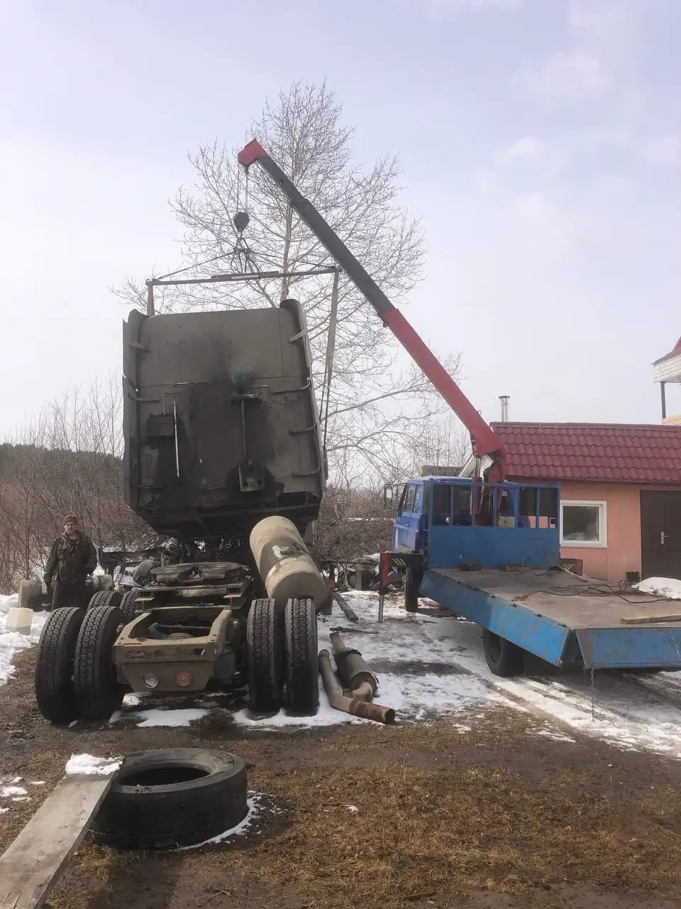 Услуги манипулятора в Зиме - Строительные услуги (Услуги) в Зима