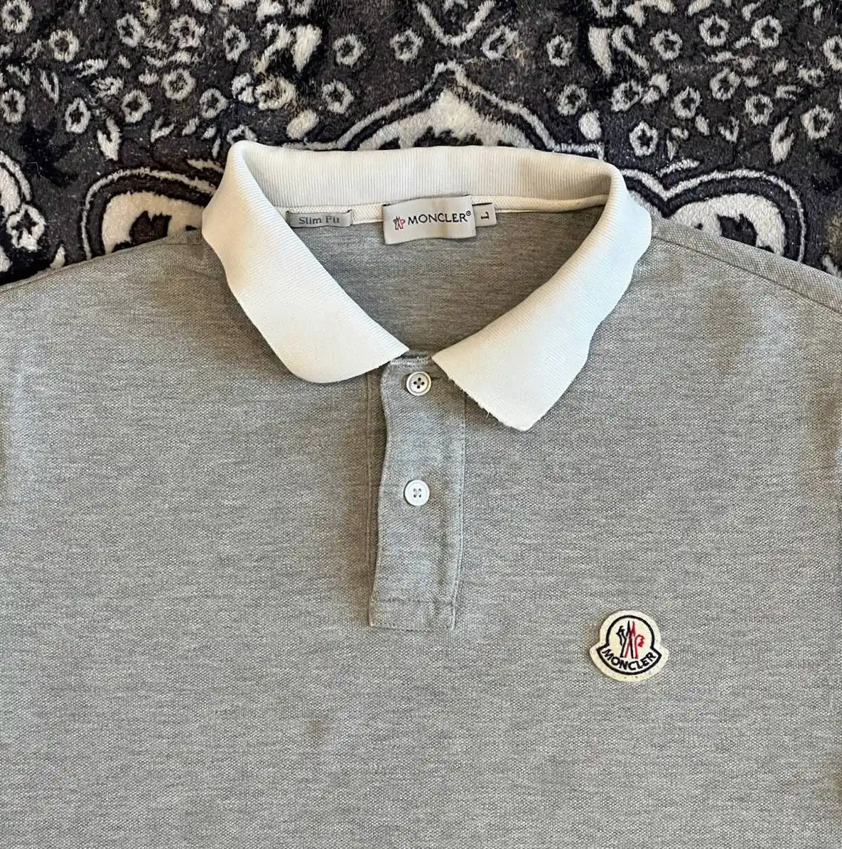 Поло Moncler размер L