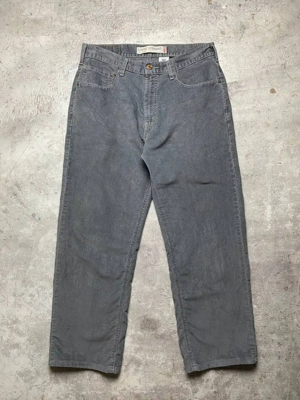 Вельветовые джинсы Levi’s 569 Vintage Loose Straight