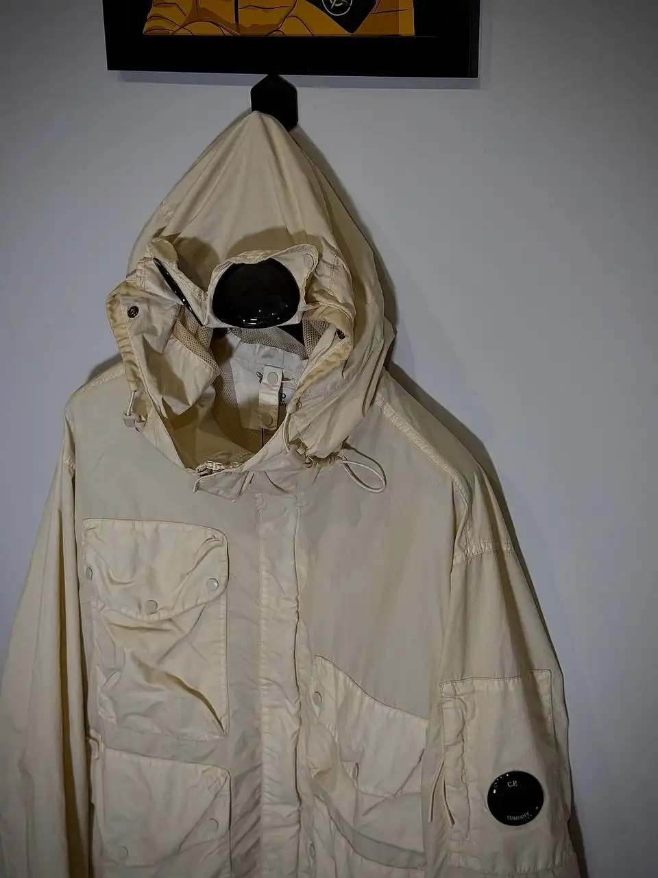 C.P. Company Flat Nylon Google Jacket