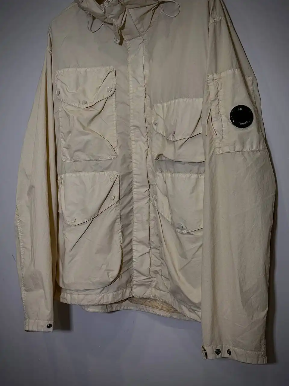 C.P. Company Flat Nylon Google Jacket