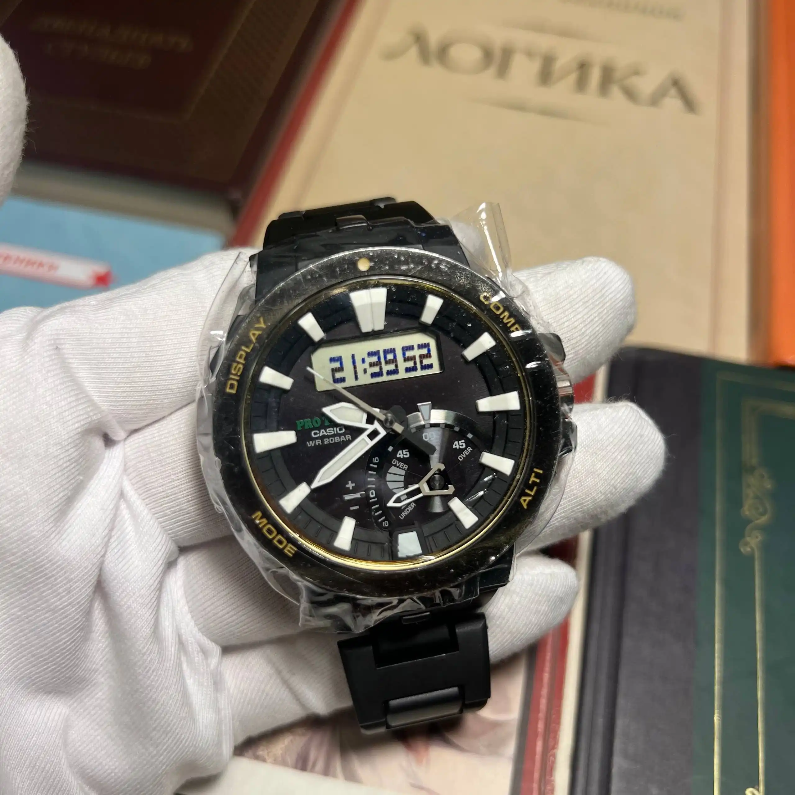 Casio Pro-Trek PRW-7000 часы в отличном состоянии