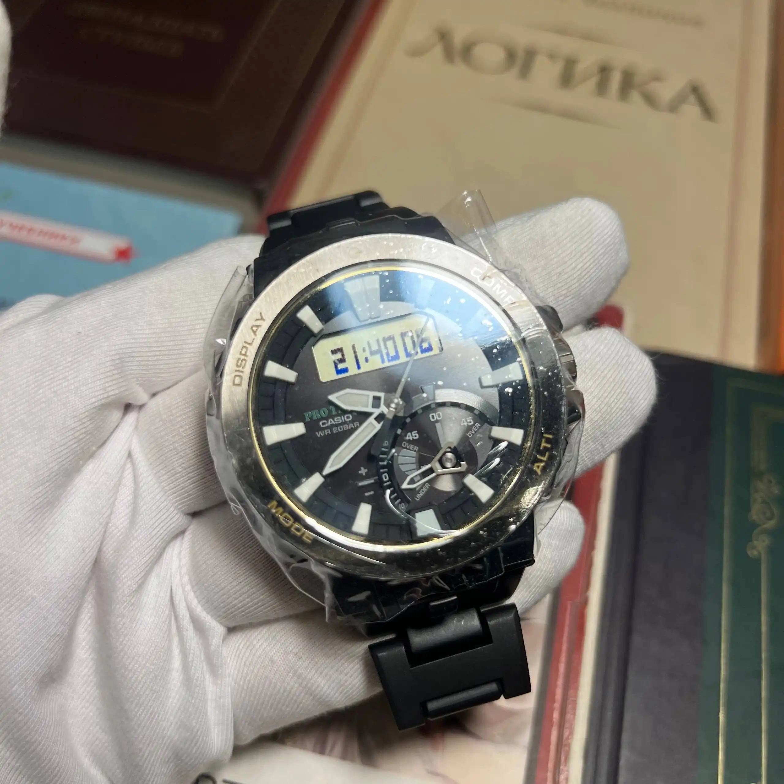 Casio Pro-Trek PRW-7000 часы в отличном состоянии