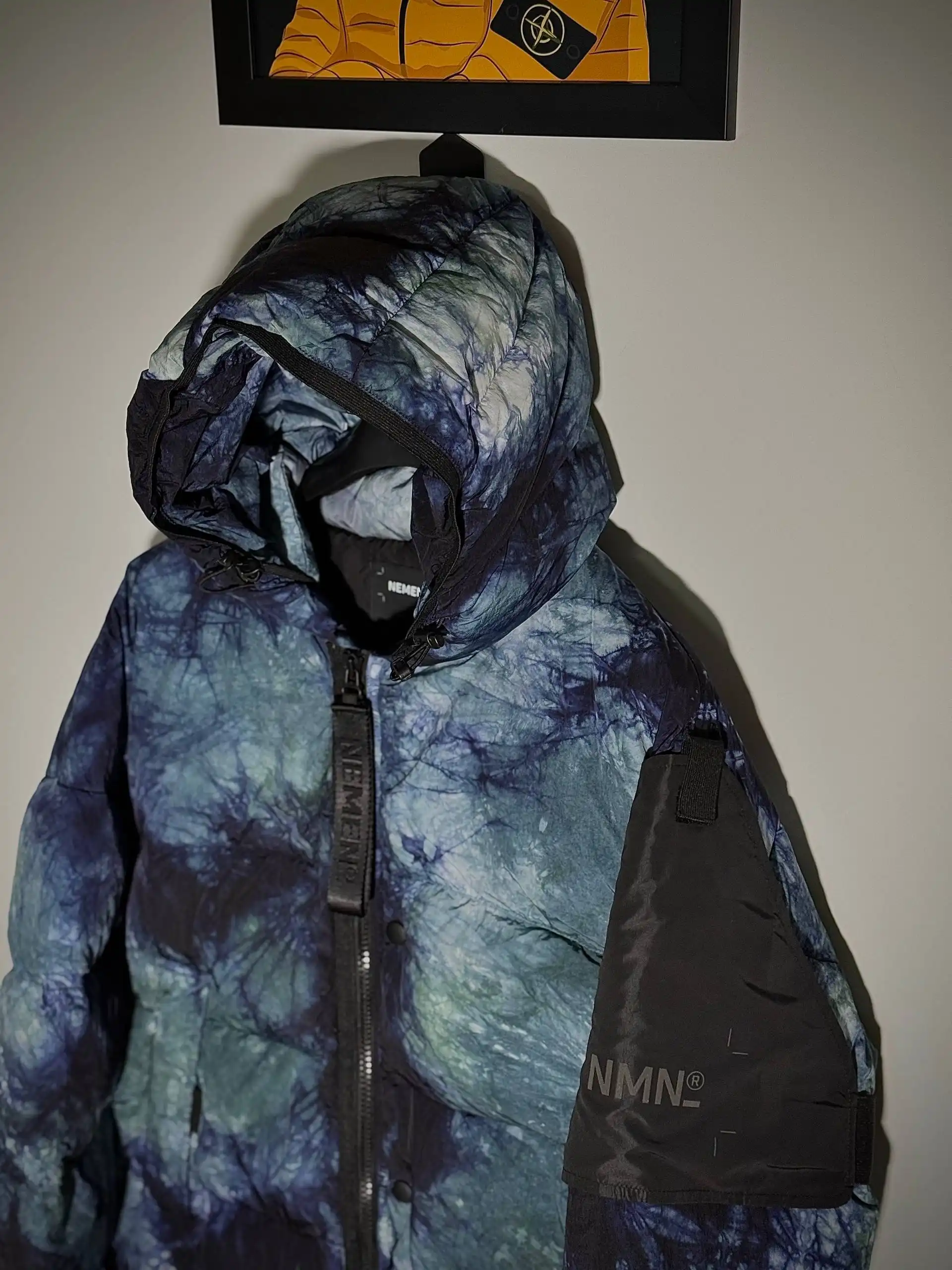 Nemen Tie-Dye Down Jacket размер M-L