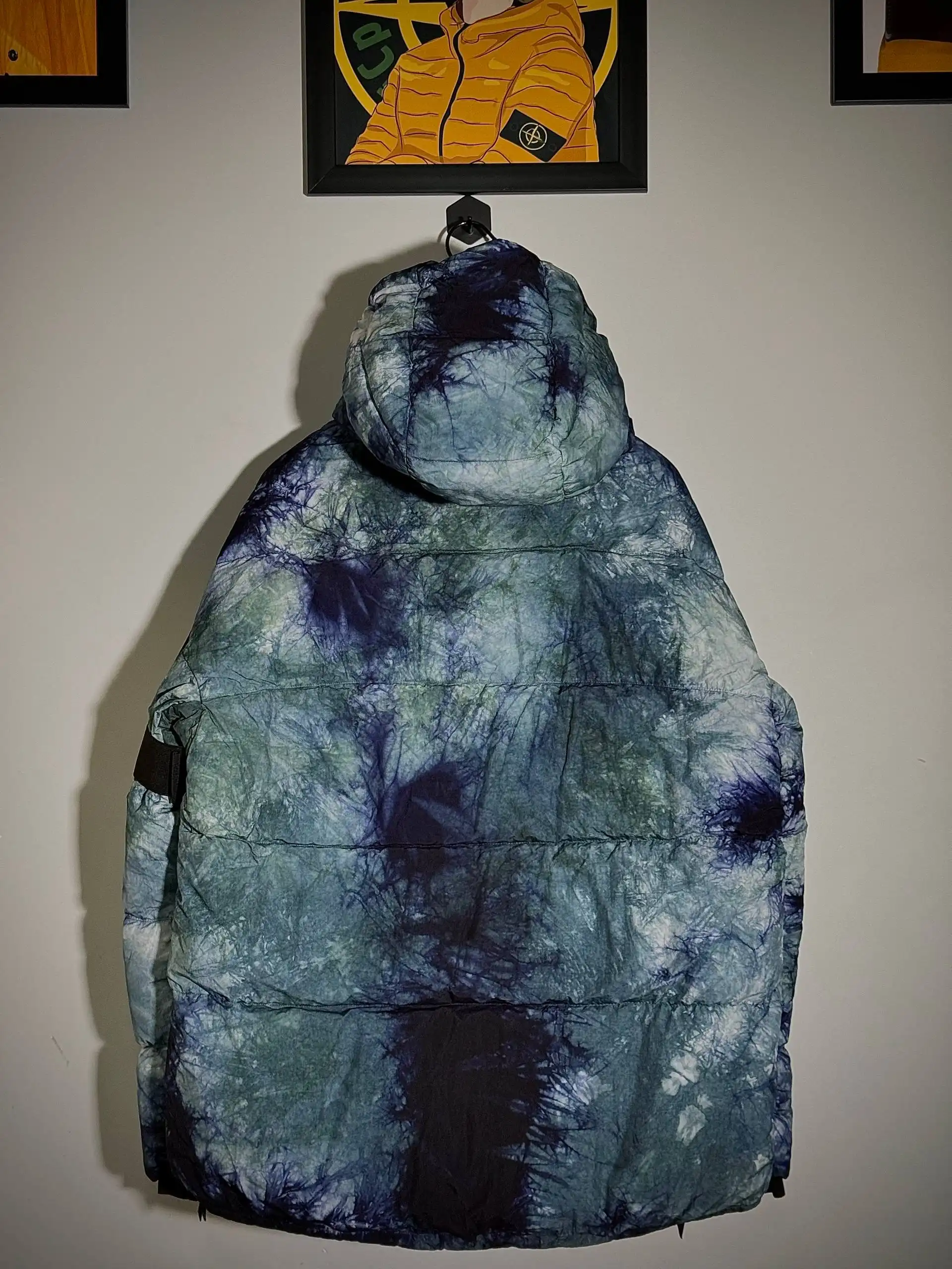 Nemen Tie-Dye Down Jacket размер M-L