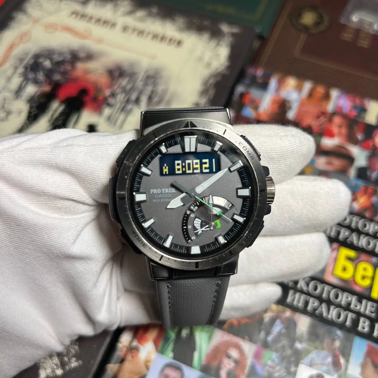 Casio Pro Trek PRW-70Y в хорошем состоянии - Часы (Электроника) в Москва