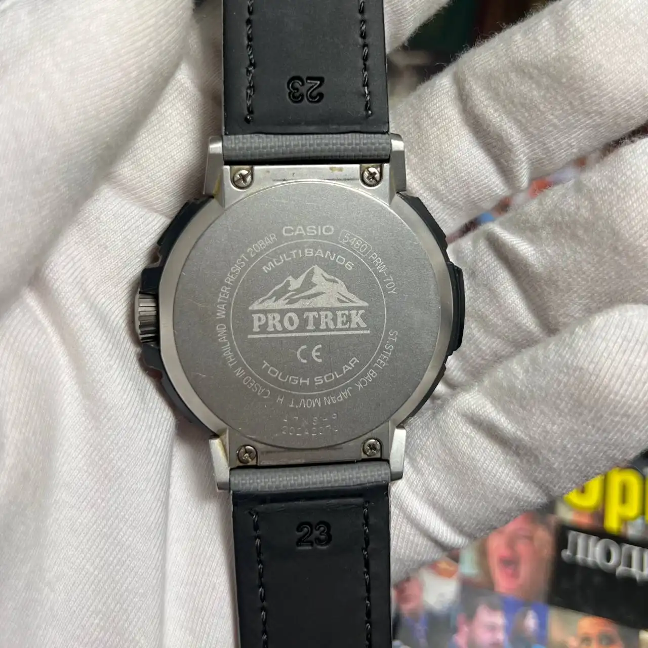 Casio Pro Trek PRW-70Y в хорошем состоянии - Часы (Электроника) в Москва