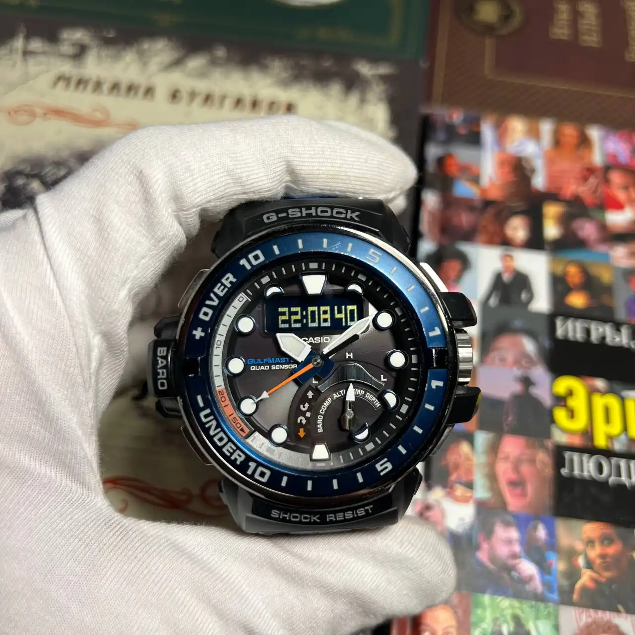 Casio G-Shock GWN-Q1000 - Часы (Электроника) в Москва