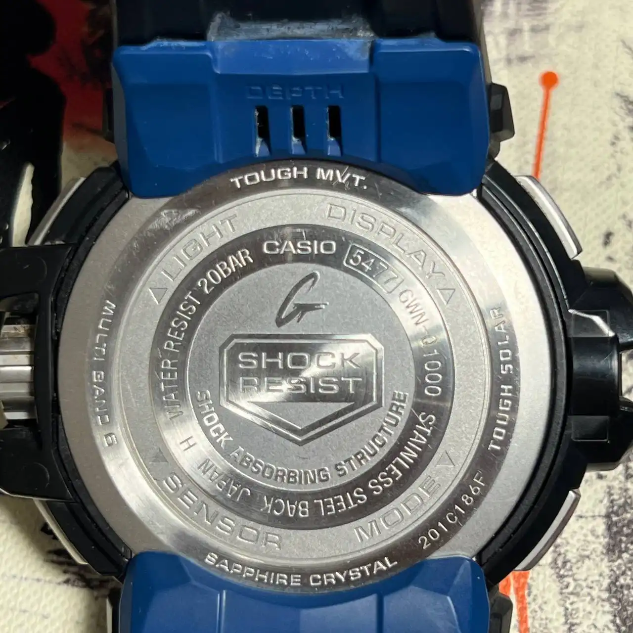 Casio G-Shock GWN-Q1000 - Часы (Электроника) в Москва