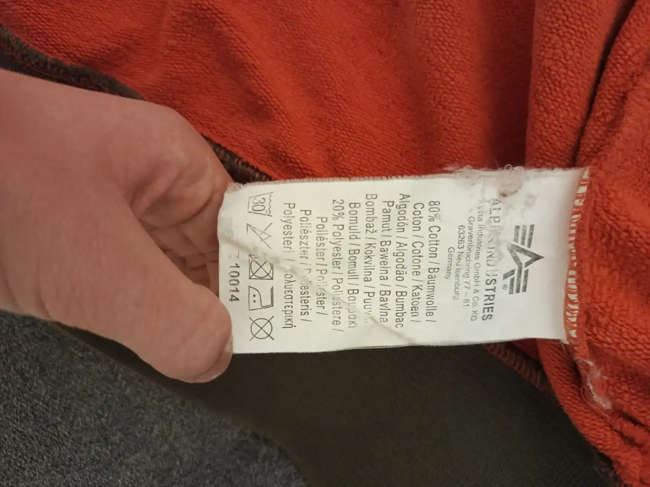 Alpha Industries оригинал куртка - Верхняя одежда (Одежда) в Архангельск