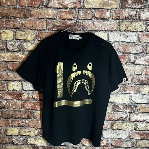 Футболка A Bathing Ape 10 Year Gold, размер L - Футболки в Архангельск
