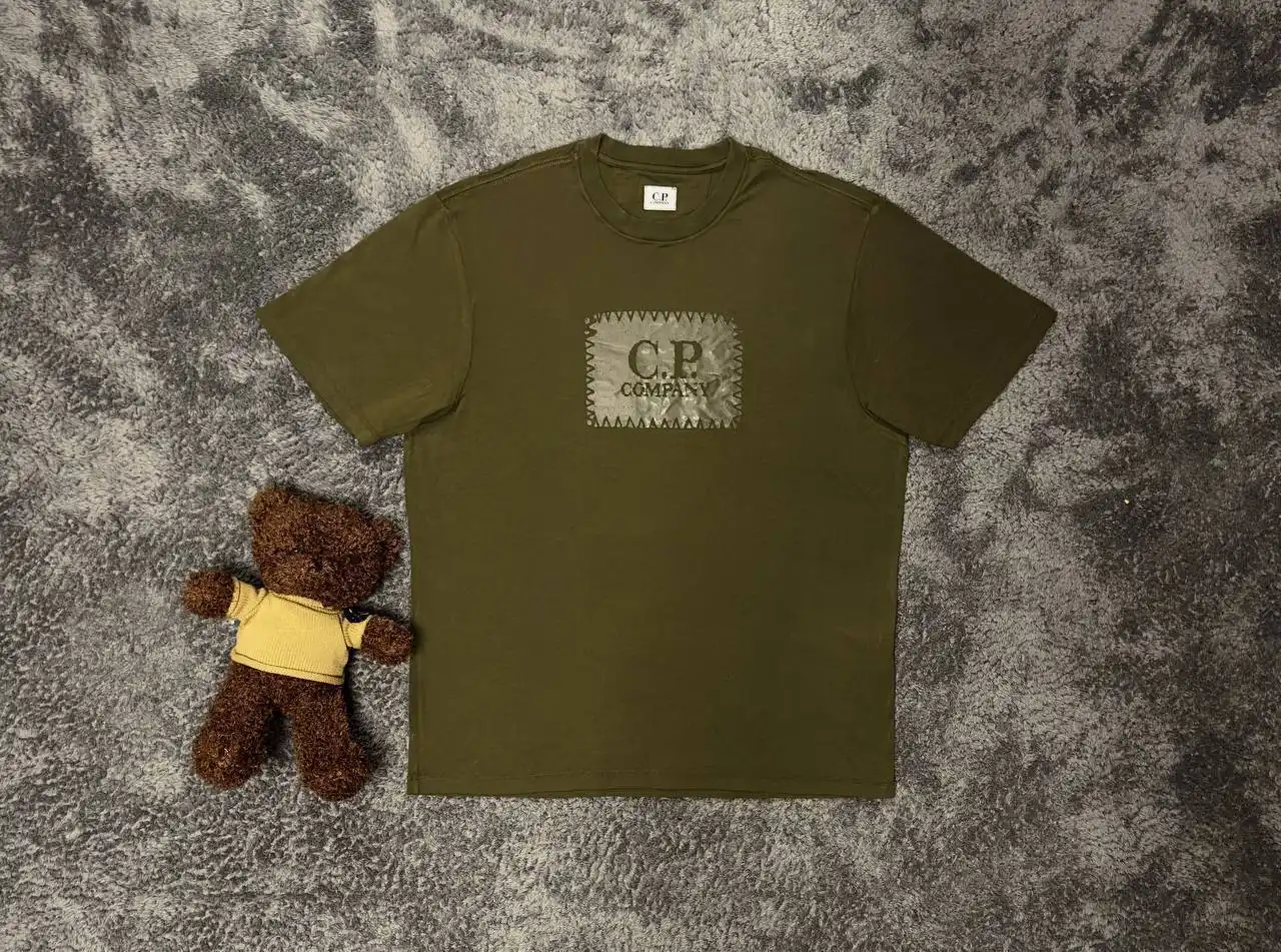 Футболка C.P. Company оливковая - Футболки (Одежда) в Санкт-Петербург