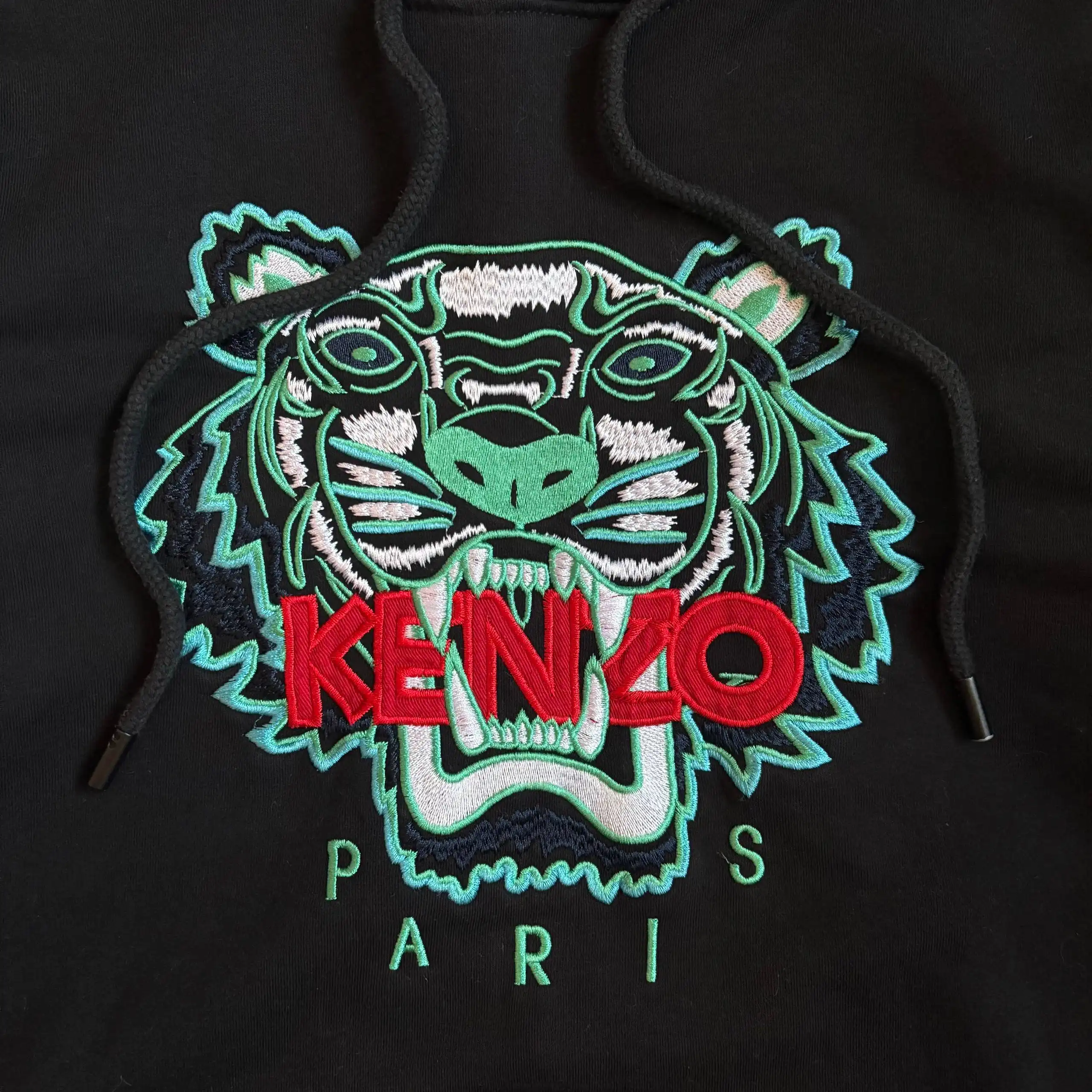 Kenzo Embroidered Hoodie Blue Tiger - Худи (Одежда) в Архангельск