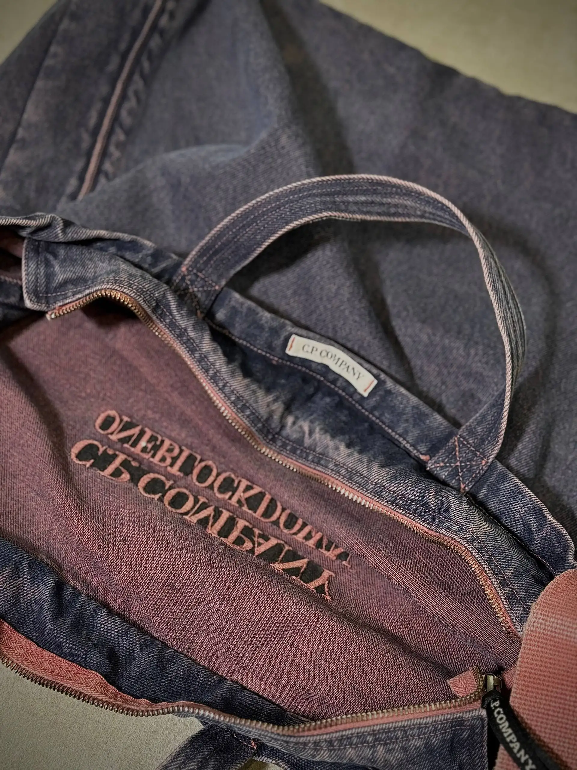 C.P. Company x OneBlockDown Jeans Pink Bag - Сумки (Одежда) в Санкт-Петербург