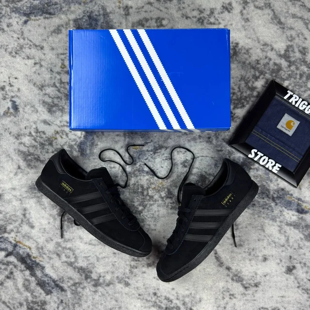 Кроссовки Adidas Originals Stadt Black Carbon - Одежда в Санкт-Петербург