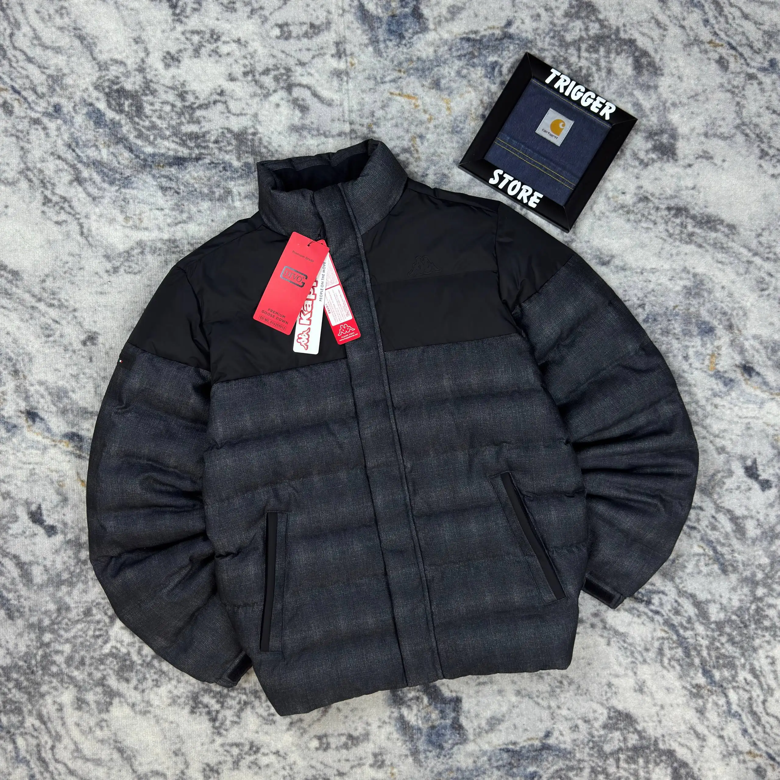 Пуховик Kappa Rubber Logo Down - Верхняя одежда (Одежда) в Санкт-Петербург