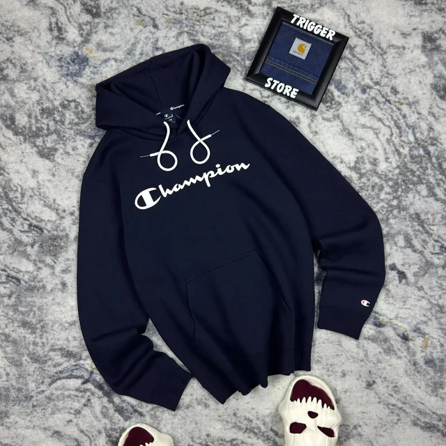 Худи Champion Legacy American Classic Navy размер M - Одежда в Санкт-Петербург