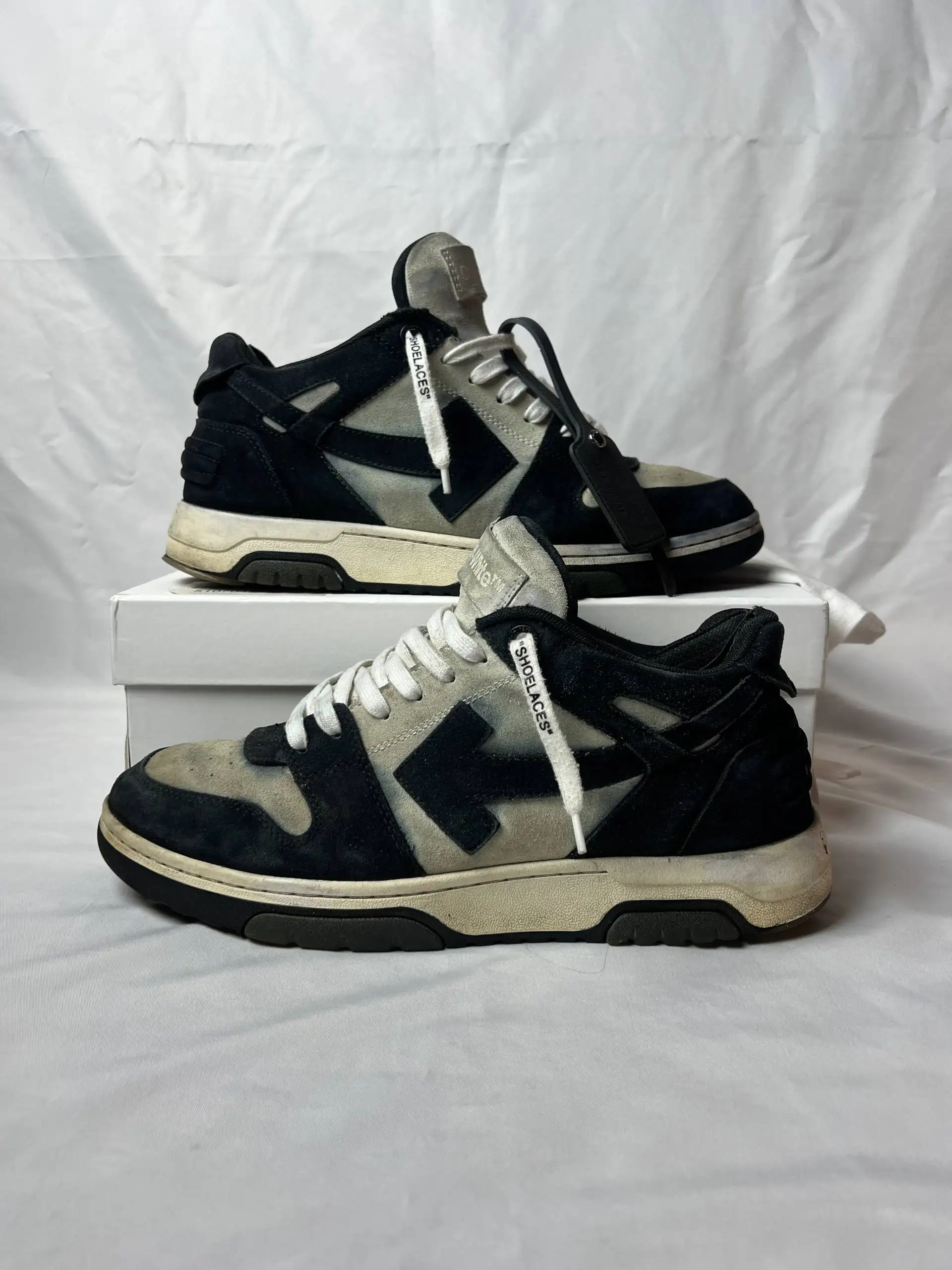 Off-White Out Of Office кроссовки в замшевом исполнении - Обувь (Одежда) в Архангельск