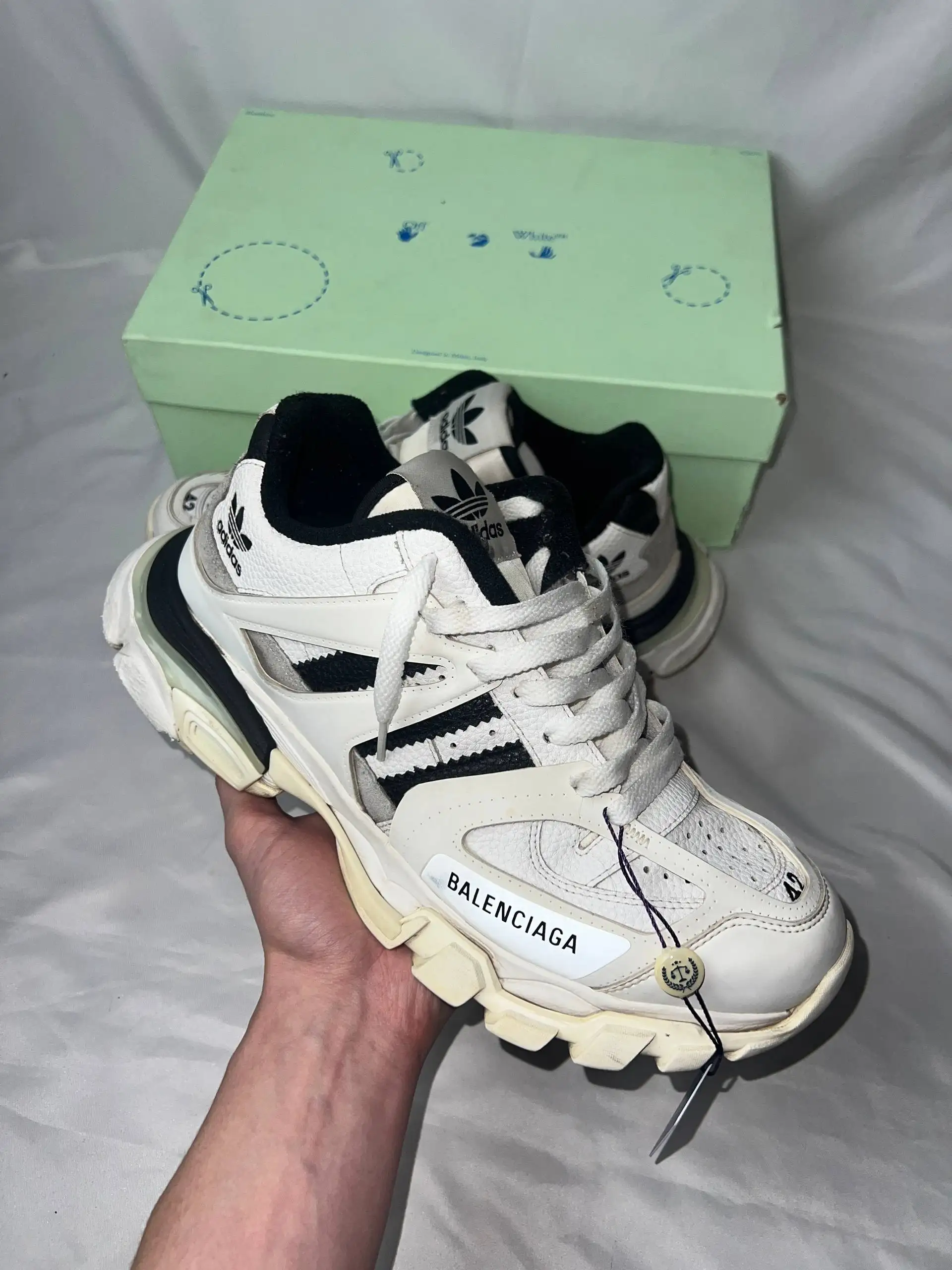 Adidas x Balenciaga Track размер 42IT - Обувь (Одежда) в Архангельск