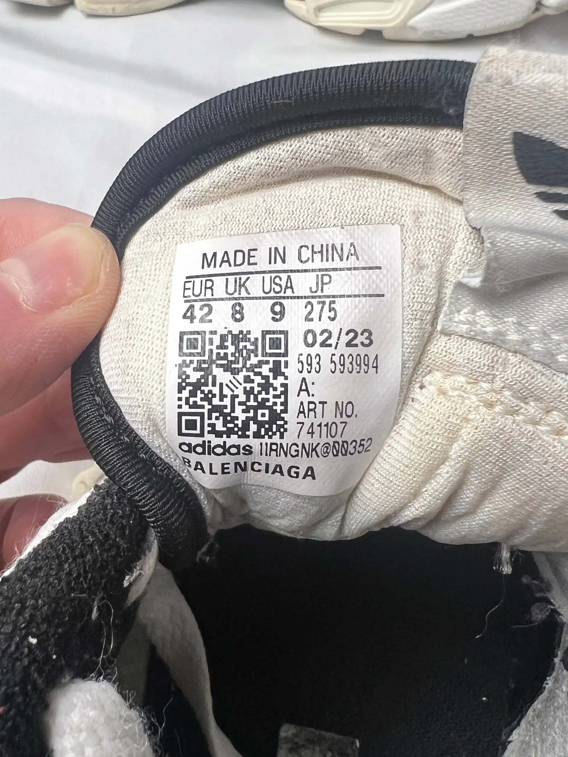 Adidas x Balenciaga Track размер 42IT - Обувь (Одежда) в Архангельск