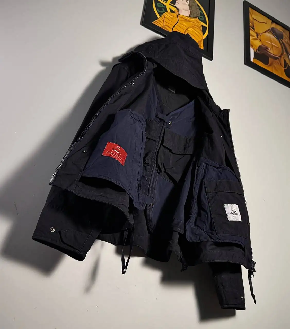 Куртка C.P. Company Twill Vest Jacket - Верхняя одежда (Одежда) в Санкт-Петербург