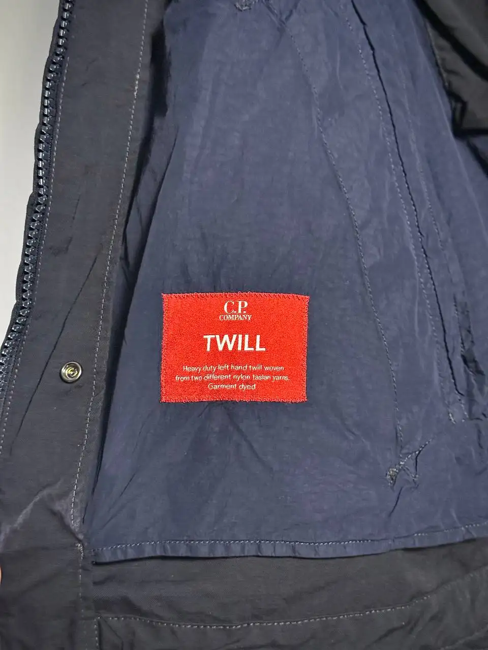 Куртка C.P. Company Twill Vest Jacket - Верхняя одежда (Одежда) в Санкт-Петербург