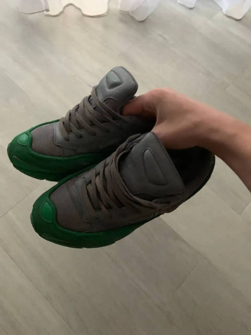 Кроссовки Adidas Raf Simons Ozweego 2 green 41-42 размер - Обувь (Одежда) в Архангельск