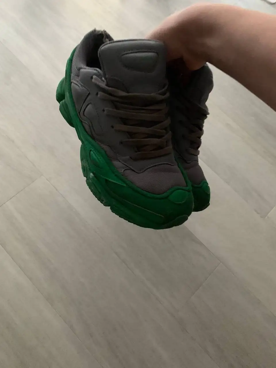 Кроссовки Adidas Raf Simons Ozweego 2 green 41-42 размер - Обувь (Одежда) в Архангельск