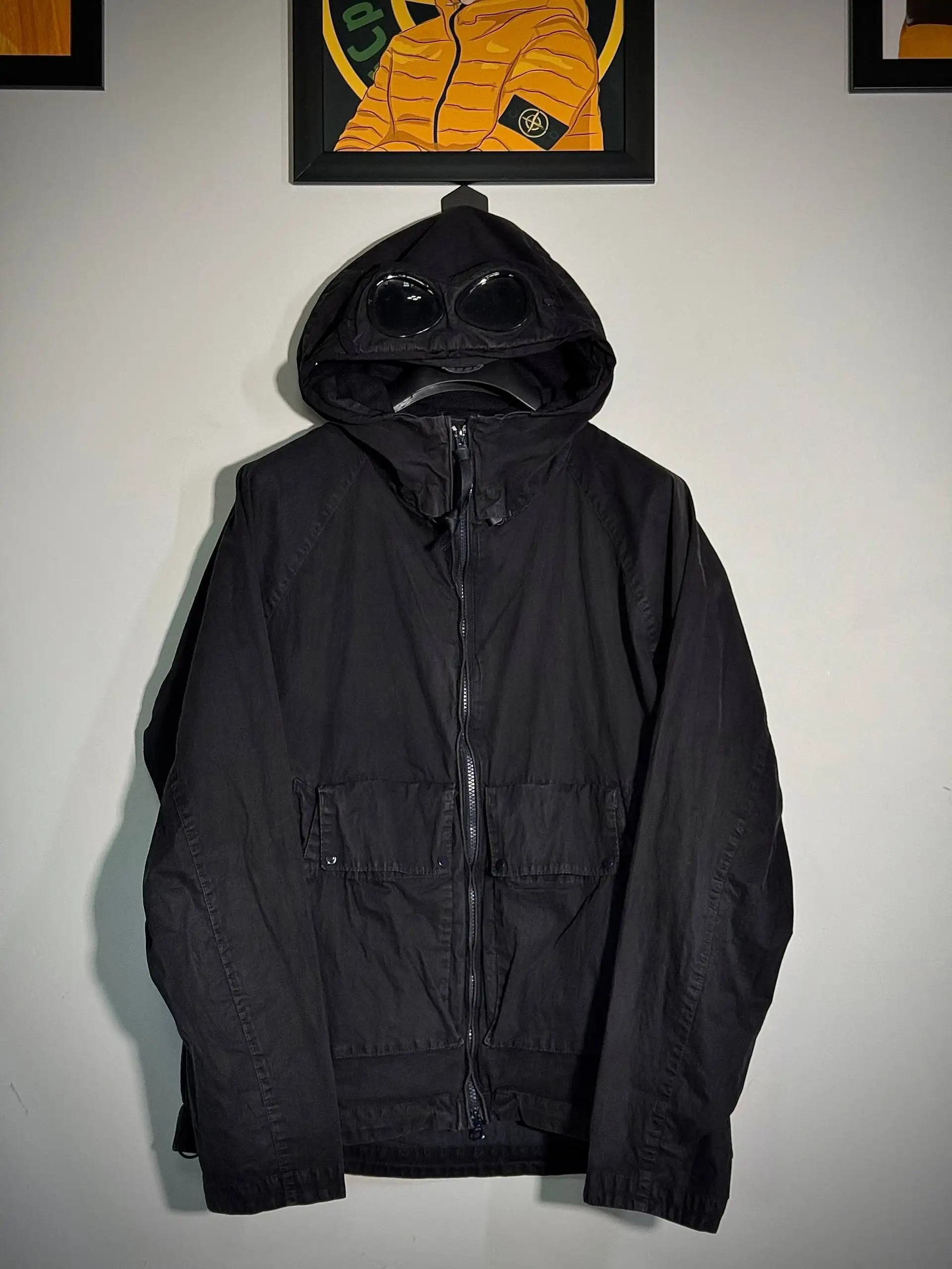 Куртка C.P. Company 50 Fili темно-синяя - Верхняя одежда (Одежда) в Санкт-Петербург