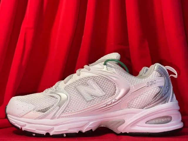 Белые Серебрянные Кроссовки New Balance 530 Munsell White - Обувь в Архангельск