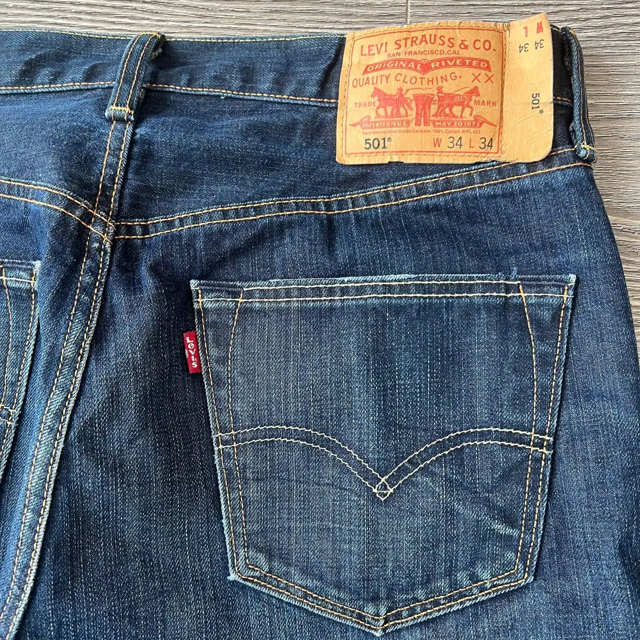 Джинсы Levi's 501 размер 34x34 - Джинсы (Одежда) в Архангельск